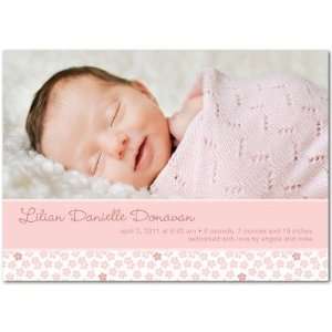   : Girl Birth Announcements   Pansies Aplenty By Tea Collection: Baby