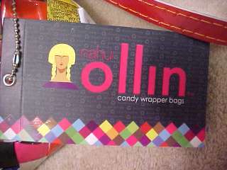 NWT Nahui Ollin handmade ITSY BITSY candy wrapper wrist  