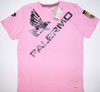 Palermo Leisure T Shirt Soccer Football Jersey Top Kit Italy Maglia 