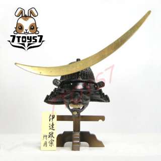 MONONOFU 1/10 S4 #J4 Samurai Helmet diecast + Stand Date Masamune 