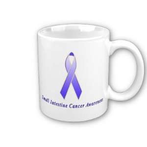  Small Intestine Cancer Awareness Ribbon Coffee Mug 