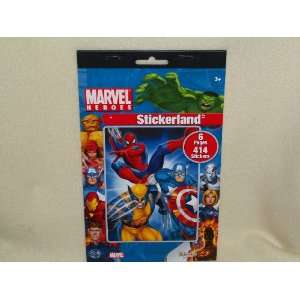  Marvel Heroes Stickerland Toys & Games
