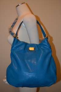 MARC BY MARC JACOBS NWT Q49 Hillier Hobo Leather Bag Peacock NEW 