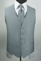 Brand New Luxury Herringbone 1 Vest and Necktie Set  