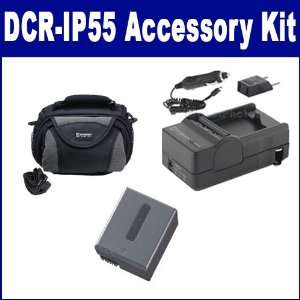  Sony DCR IP55 Camcorder Accessory Kit includes SDC 26 