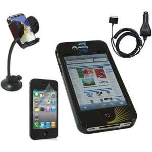   , In Car Holder For Apple iPhone 4 4G HD 16GB & 32GB Electronics