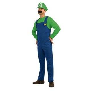  Adult Mario Brothers Luigi Costume (SizeX Large 