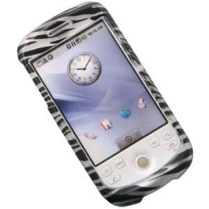  Crystal Hard CLEAR Faceplate Cover With ZEBRA Design Case 