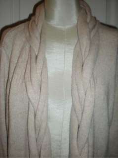 NWT Karen Kane Braided Neck Longer Drape Front Sweater 2X $136  