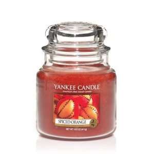  Yankee Candle Spiced Orange Medium Jar Candle: Home 