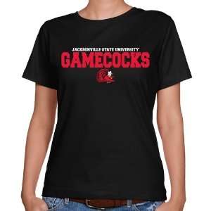  Jacksonville State Gamecocks Ladies Black University Name 