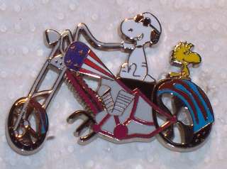 Comic Snoopy & Woodstock On US Chopper Large LE pin  