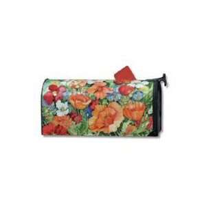  Mailwraps Lively Poppies Mailwrap