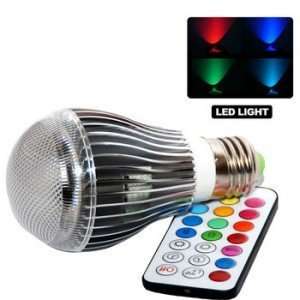  GearXS 9W E27 Color LED RGB Magic Light Bulb w Wireless 