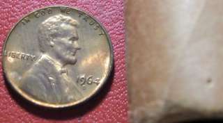 1964 D Denver Mint Lincoln Memorial Penny (two coins)  