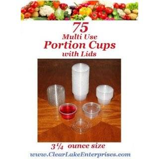  5 ounce Dessert Cups / Hard Plastic Souffle Beverage Cups 