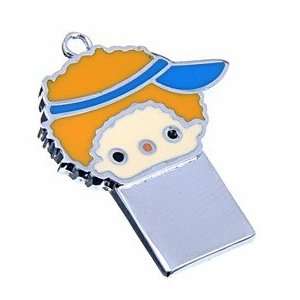  1GB Lovely Boy in Hat Metal Flash Drive Electronics