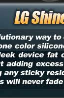 Skin Skins for new LG shine cu720 phone case cover 3set  