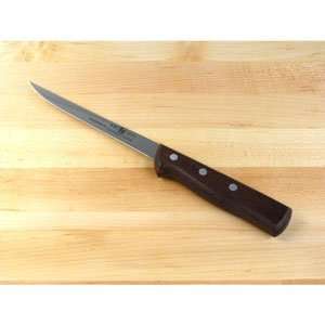  6 Narrow Semi Flexible Boning Knife with Rosewood Handle 