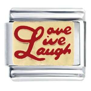  Love Live Laugh Italian Charms Pugster Jewelry