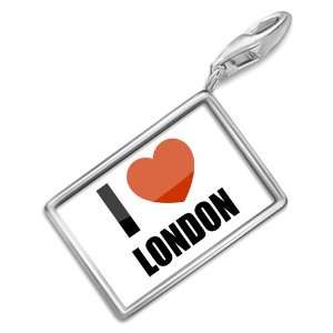 com FotoCharms I Love London   Charm with Lobster Clasp For Charms 