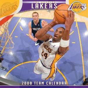 Los Angeles Lakers 2008 Wall Calendar:  Sports & Outdoors