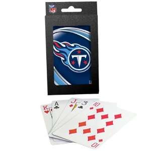   Titans Team Logo Vortex Design Playing Cards: Sports & Outdoors