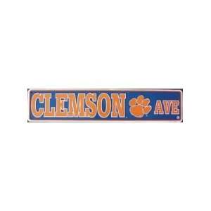  Clemson Tigers Metal Street Sign *SALE*