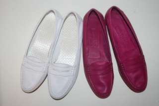 Pair Lot Womens Vintage Flats Shoes 8/8.5 Cole Haan Huarache 