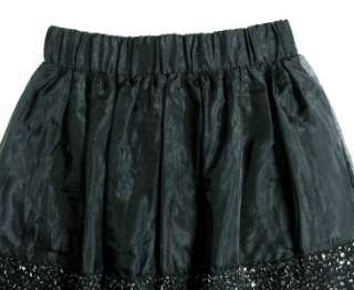 NEW $98 Kimchi Blue Urban Outfitters Embellished Black Skirt Medium M 
