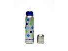 organicKidz Blue Green Dots Stainless Steel Baby Bottle 9oz NEW