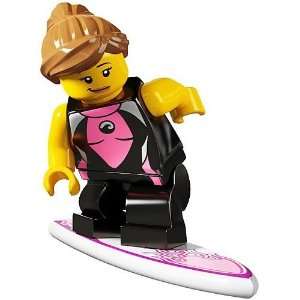  LEGO Minifigures Series 4 Surfer Girl: Toys & Games