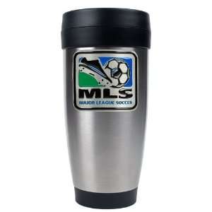 Major League Soccer Logo MLS 16oz Stainless Steel Travel Tumbler 
