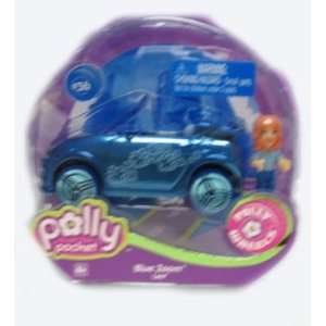   Pocket Polly Wheels Blue Zoom Lea Doll with Vehicle Toys & Games