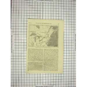  ANTIQUE MAP c1790 c1900 RIVER LAWRENCE NORTH AMERICA: Home & Kitchen
