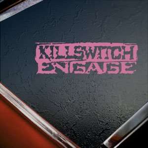  Killswitch Engage Pink Decal Metal Band Window Pink 