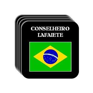  Brazil   CONSELHEIRO LAFAIETE Set of 4 Mini Mousepad 