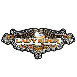  Lace Eagle Lady Rider Patch Automotive