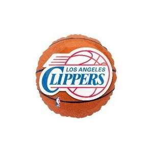  18 NBA LA Clippers Basketball Balloon   Mylar Balloon 