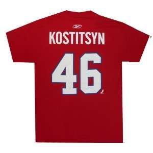Andrei Kostitsyn #46 Montreal Canadiens Reebok T Shirt:  