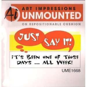  Goofy Things   Cling Stamp // Art Impressions: Arts 