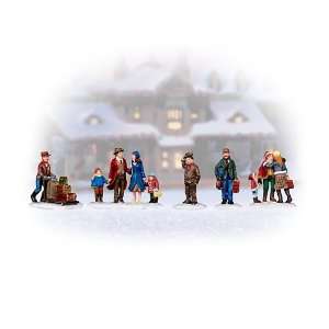  Whistlestop Junction Christmas Village Accessory Set by 