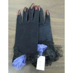  Ganz Halloween EH13841 Purple & Black Costume Gloves 