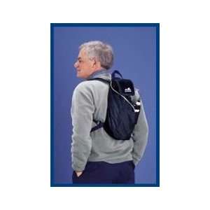   Oxygen Backpack For D Cylinder Gray   Model 26: Health & Personal Care