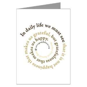 Spiral Quote Earth Tones Greeting Cards Package o Peace Greeting Cards 