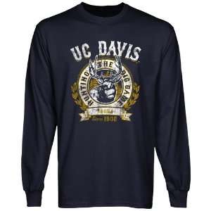  UC Davis Aggies The Big Game Long Sleeve T Shirt   Navy 