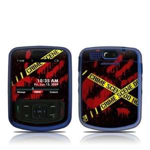  Crime Scene Design Skin Decal Sticker for Verizon Blitz 
