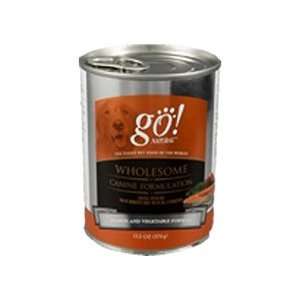  Go! Natural Salmon and Vegetables Canned Dog Food 13.2 oz 