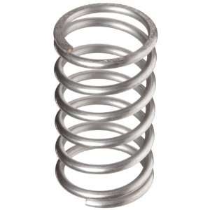 Compression Spring, 302 Stainless Steel, Inch, 0.85 OD, 0.081 Wire 