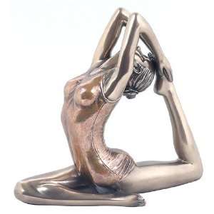  One Legged Pigeon Pose Yoga Sculpture